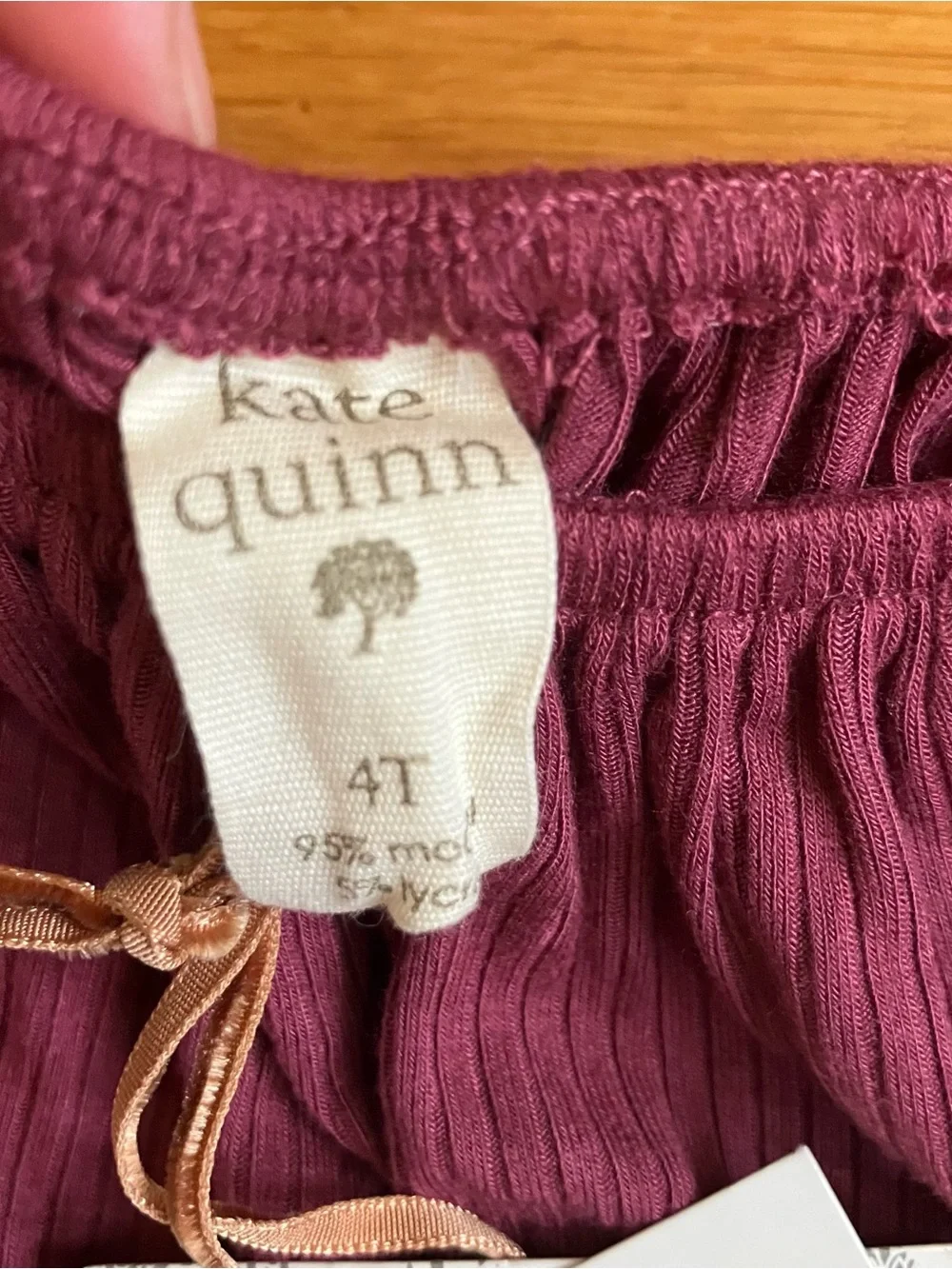 Kate Quinn New Purple Modal Off The Shoulder Pom Pom Ruffle Cropped Top 4T